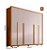 Guarda-roupa Casal Espartacus 6 Portas 6 Gavetas Freijó/off White -100% MDF - Imagem 2