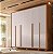 Guarda-roupa Casal Espartacus 6 Portas 6 Gavetas Freijó/off White -100% MDF - Imagem 1