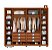 Guarda-roupa Casal Milanus 6 Portas 6 Gavetas Freijo/off White – Caemmun 1OO% MDF - Imagem 3