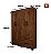 Guarda-Roupa Solteiro Paris 4 Portas 2 Gavetas Cor Imbuia – Chf – CHF Móvei - Imagem 2