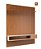 Painel Ripado Detroit A 220 X L 160 Tv 55 Cor Nature/Off White Tebarrot - Imagem 3