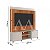 HOME LUKALIAM FLORENCA RIPADO 3D OFF WHITE NEW/JEQUITIBA - Imagem 2