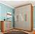 ROUPEIRO 4P. ABRIR 2G TCIL AMSTERDAM C/ PES CINAMOMO / OFF WHITE - Imagem 1