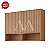 ARMARIO MGM 2P ABRIR DIVINA 120CM CINAMOMO - Imagem 1