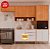 COZINHA MGM DIVINA CINAMOMO/OFF WHITE - Imagem 1