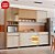 COZINHA NESHER CONDESSA 8P 1G COMPACTA CARVALHO/GREIGE 501050 - Imagem 1