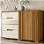 Cômoda Jujuba 100% MDF com 3 Gavetas, 1 Porta | Permóbili - Imagem 2