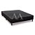 BASE BOX 110X200X30 RECONFLEX SOMIE FLEX BLACK - Imagem 1