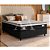 CJ BASE BOX/COLCHAO 138X188X72 PLUMATEX SMARTFLEX BLACK MOLAS ENSACADAS - Imagem 1