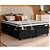 CJ BASE BOX/COLCHAO 158X198X72 PLUMATEX SMARTFLEX BLACK MOLAS ENSACADAS - Imagem 1