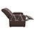 POLTRONA RECLINAVEL MATRIX CLASSIC SUED LIGHT MARROM ESCURO B256 - Imagem 5