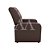 POLTRONA RECLINAVEL MATRIX CLASSIC SUED LIGHT MARROM ESCURO B256 - Imagem 4