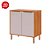 BALCAO MGM 2P DIVINA ESPLENDIDA CELESTE AUREA 80CM CINAMOMO/OFF WHITE - Imagem 1