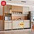 COZINHA NESHER CONDESSA 8P 1G COMPACTA CARVALHO/GREIGE 501050 - Imagem 1