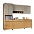 COZINHA NESHER SIMONE MENDES COMPACTA CARVALHO/GREIGE 500986 - Imagem 2