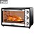 FORNO ELETRICO MONDIAL FRN-52-B GRAND FAMILY II 52L 1800W 127V PRETO/INOX - Imagem 1