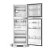 REFRIGERADOR BRASTEMP DOMEST BRM44 FROST FREE DUPLEX 375L 220V BRANCO - Imagem 2