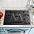 FOGAO  5B ATLAS COOKTOP  UTOP MESA VIDRO ESMALTADO VP GAS PRETO - Imagem 5