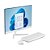 COMPUTADOR MULTILASER ALL IN ONE UB843 23,8 POL 8GB RAM 256GB WIN 11 BRANCO - Imagem 2