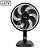 VENTILADOR MALLORY TURBO COMPACT 30CM 6 PAS 3 VEL 127V PRETO/GRAFITE - Imagem 1