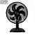 VENTILADOR MALLORY TURBO FRESH 2 EM 1 40CM 6 PAS 3 VEL 127V PRETO - Imagem 1