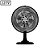 VENTILADOR VENTISOL MESA 40CM 6 PAS 3 VEL 127V PRETO - Imagem 1