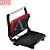SANDUICHEIRA GRILL ARNO COMPACT UNO 760W 220V VERMELHA - Imagem 3