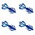 Isca Soft Artificial Crazzy Move 9cm 4 un - Camalesma - Imagem 4