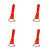 Isca Soft Artificial FAT TUBE 10 cm 4 un - Camalesma - Imagem 1