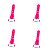 Isca Soft Artificial FAT TUBE 10 cm 4 un - Camalesma - Imagem 4