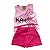 Conjunto Regata e Short Saia Rosa T 2 - Imagem 1