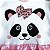 Body Com Saia  Panda Rosa - Imagem 3
