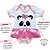 Body Com Saia  Panda Rosa - Imagem 2