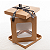 Caixa Para Bolo 18x18x20 - Kraft - Imagem 2