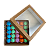 Caixa Para 25 Doces C/ Visor C/ Berço - Kit 5 Unidades - Kraft - Imagem 1