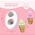 Molde de Silicone Casquinha de Chantilly - Imagem 1