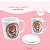 Tampa de Caneca cor Branca 9 cm - Imagem 1