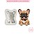 Molde de Silicone Pet Buldog Francês Mini - Imagem 2