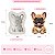 Molde de Silicone Pet Buldog Francês - Imagem 1
