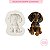 Molde de Silicone Pet Dachshund (Salsicha) MIni - Imagem 2