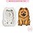 Molde de Silicone Pet Chow Chow - Imagem 2