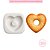 Molde de Silicone Biscoito Coração Merengue - Imagem 2