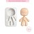 Molde de Silicone Boneca Pernoca - Imagem 2