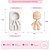 Molde de Silicone Boneca Pernoca - Imagem 1