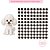 Olhos Resinados Poodle Mini - Imagem 2