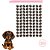 Olhos Resinados Dachshund (Salsicha) G - Imagem 2