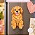 Molde de Silicone Pet Golden Retriever 1 Mini - Imagem 3