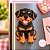 Molde de Silicone Pet Rottweiler Mini - Imagem 3