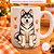 Molde de Silicone Pet Husky Siberiano G - Imagem 3