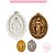 Molde de Silicone Medalha Nossa Senhora 1 - Imagem 2